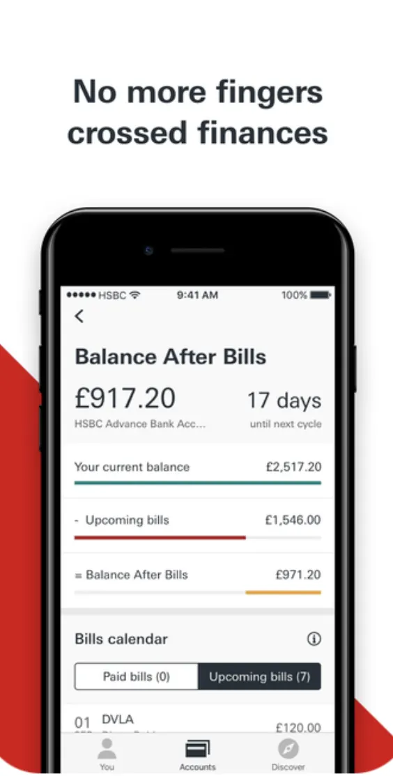 Balance after bills